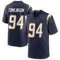 Yuxns LA.Chargers #94 Dalvin Tomlinson Player Navy Alternate Home Game Stitched Jerseys