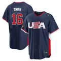 Yuxns LA.Dodgers #16 Will Smith Player Navy USA 2026 World Classic Limited Home Stitched Jerseys