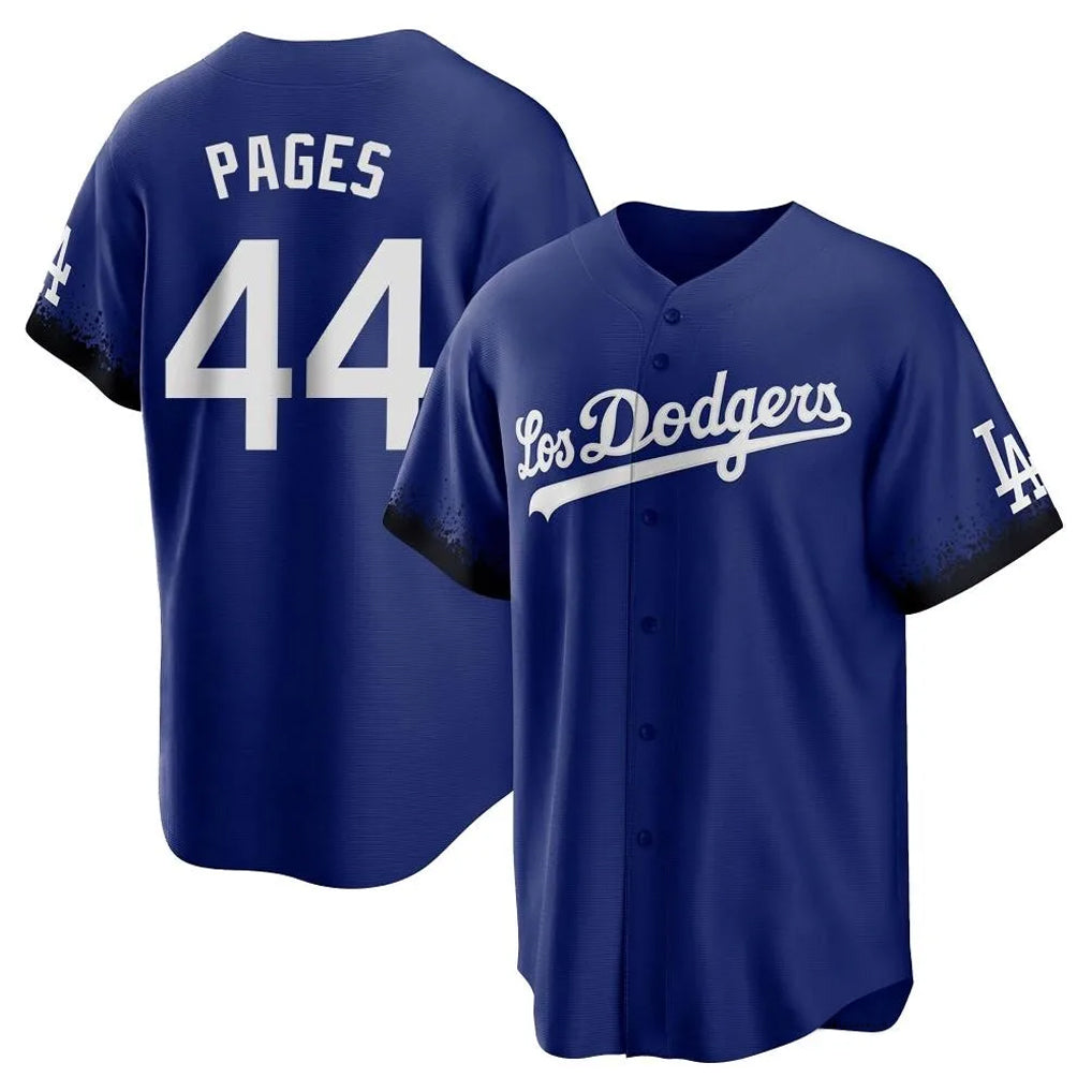 Yuxns LA.Dodgers #44 Andy Pages Player Royal City Connect Home Game Stitched Jerseys