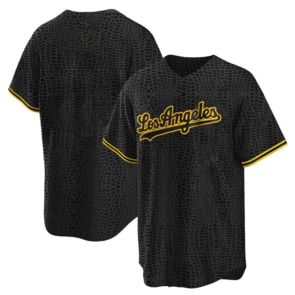 Yuxns LA.Dodgers ## Dodgers Blank Player Black Gold Limited Home Stitched Jerseys