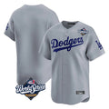 Yuxns LA.Dodgers ## Dodgers Blank Player Gray Limited Home World Series Stitched Jerseys