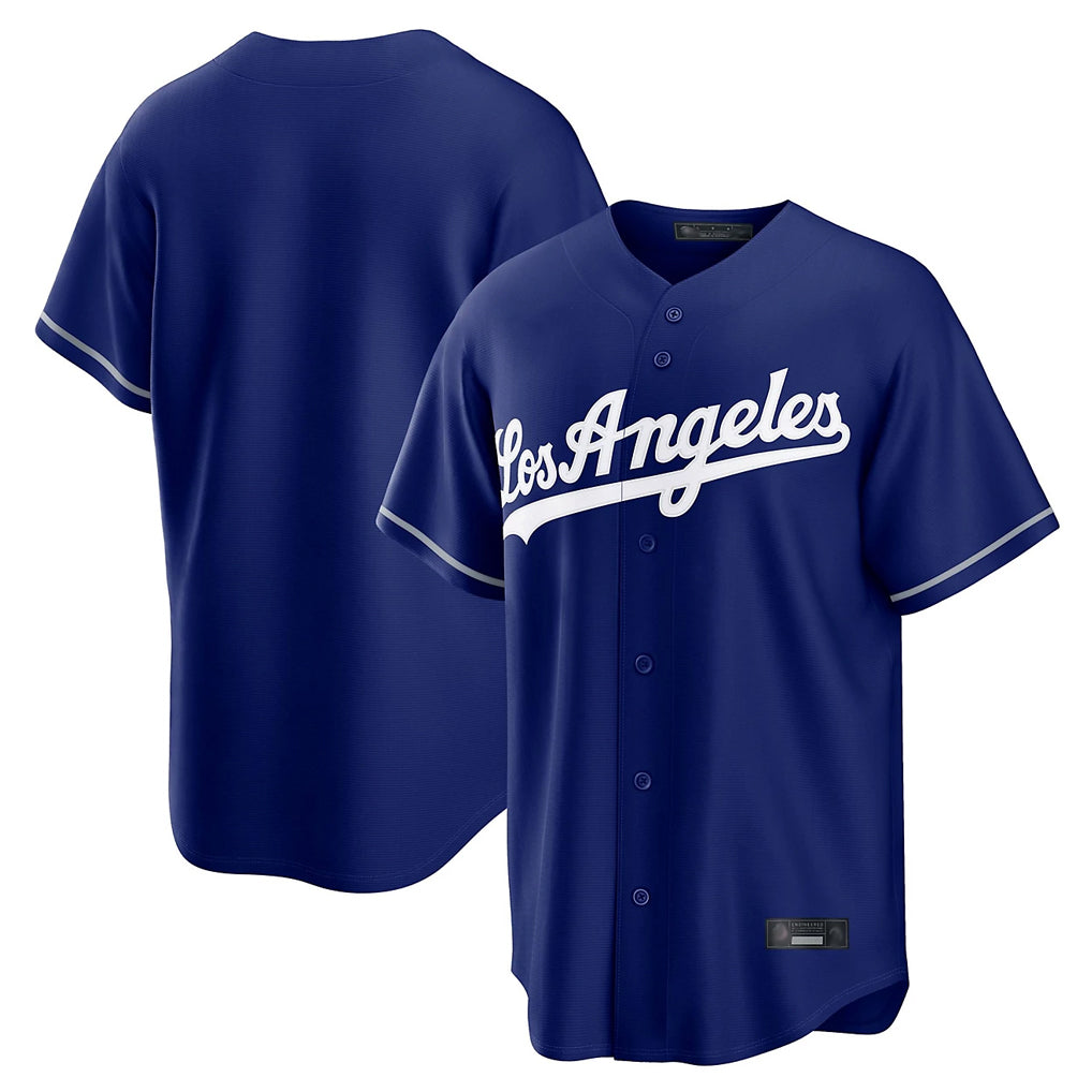 Yuxns LA.Dodgers ## Dodgers Blank Player Royal Game Stitched Jerseys