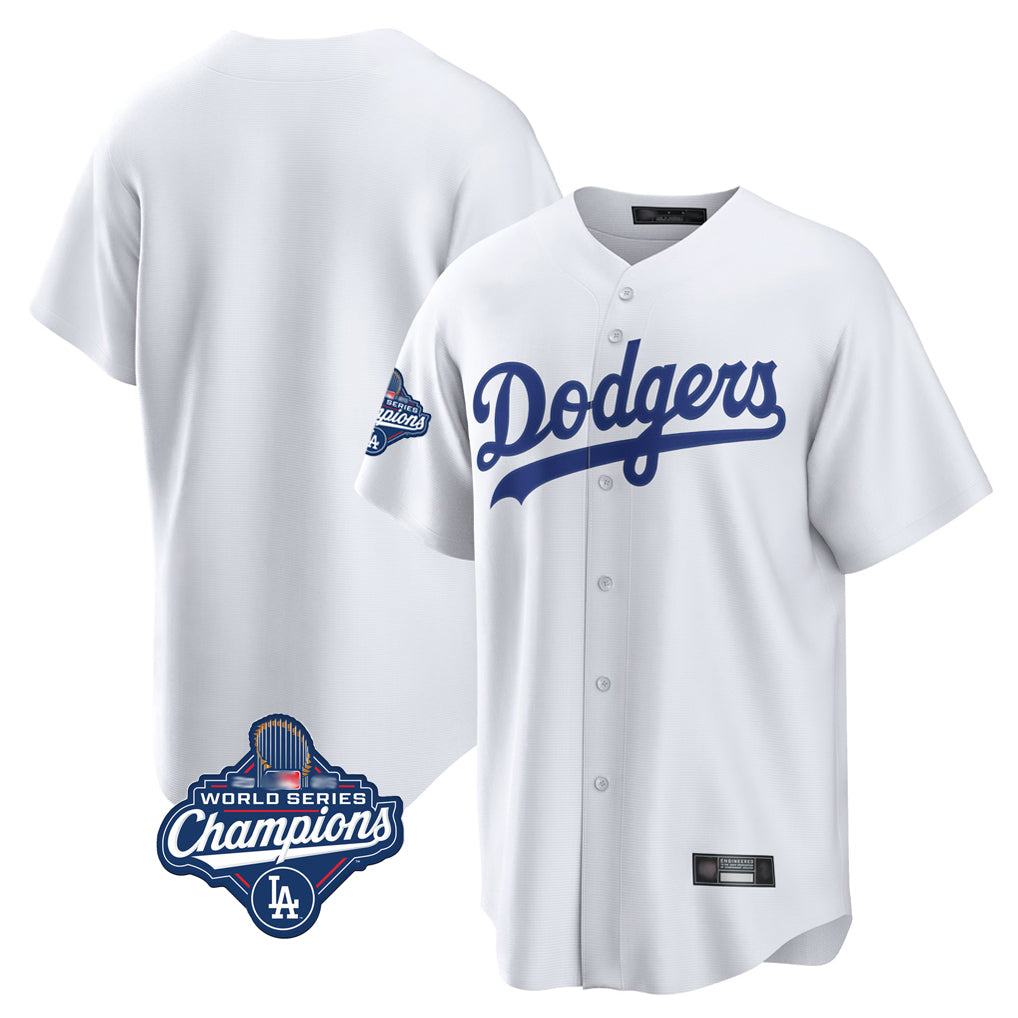 Yuxns LA.Dodgers ## Dodgers Blank Player White Game Home World Series Meet Stitched Jerseys