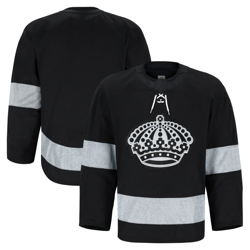 Yuxns LA.Kings Black Alternate Authentic Pro Jerseys