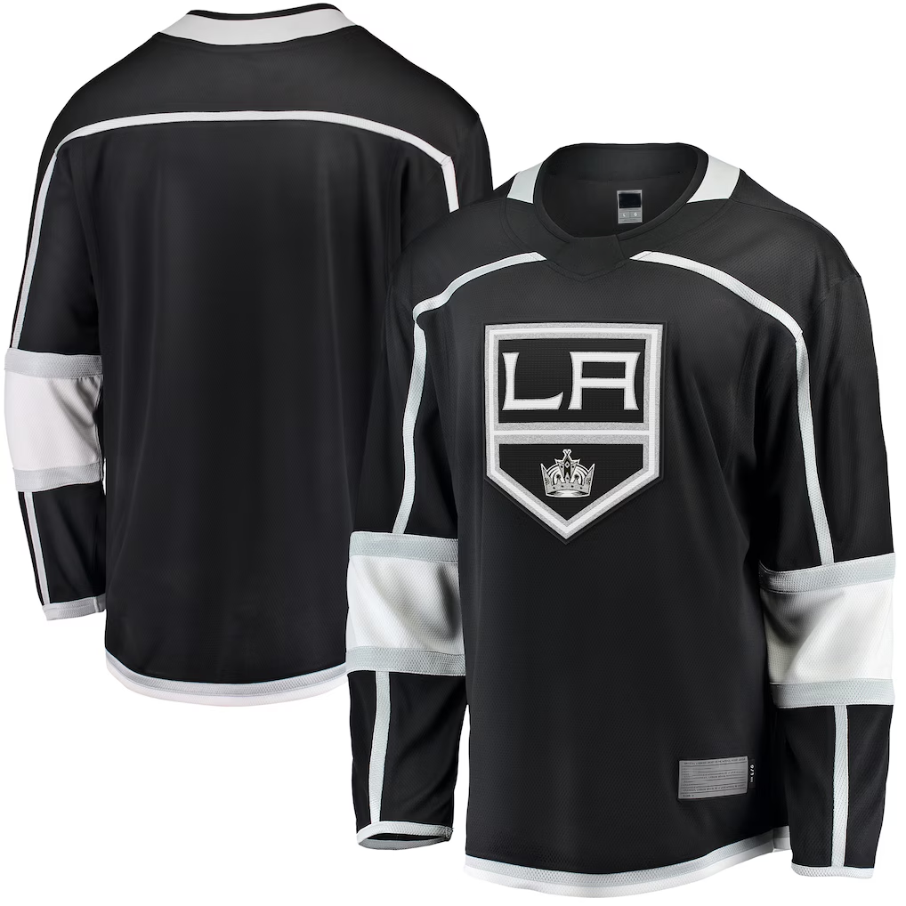 Yuxns LA.Kings Black Home Breakaway Jerseys