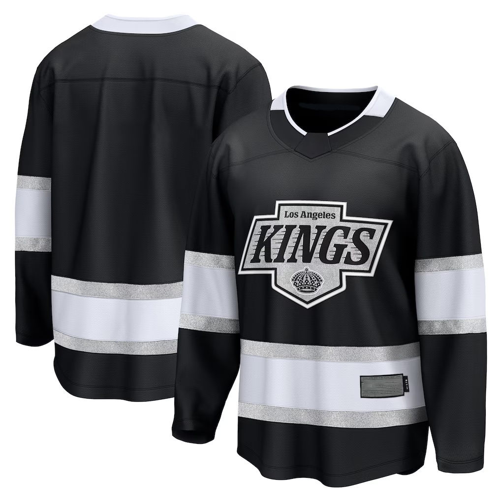 Yuxns LA.Kings Black Home Breakaway Jerseys