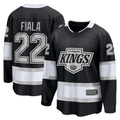 Yuxns LA.Kings #22 Kevin Fiala Black Home Breakaway Jerseys
