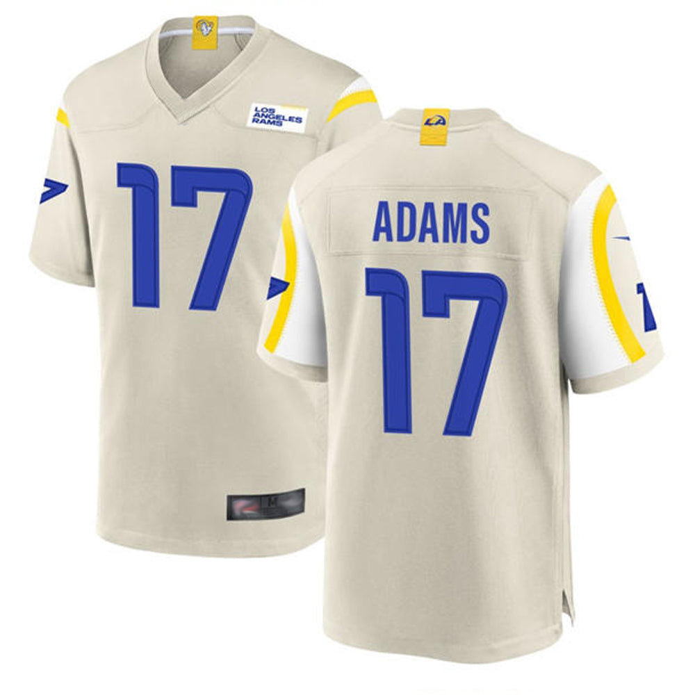 Pkot LA.Rams #17 Davante Adams Player Bone Vapor F.U.S.E. Limited Stitched Jerseys
