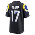 Yuxns LA.Rams #17 Davante Adams Player Midnight Blue Rivalries Collection Game Stitched Jerseys