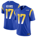Yuxns LA.Rams #17 Davante Adams Player Royal Vapor F.U.S.E. Limited Stitched Jerseys