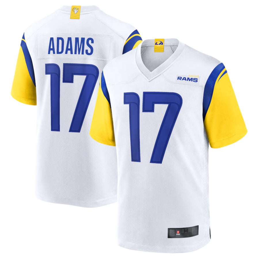 Pkot LA.Rams #17 Davante Adams Player White Game Stitched Jerseys