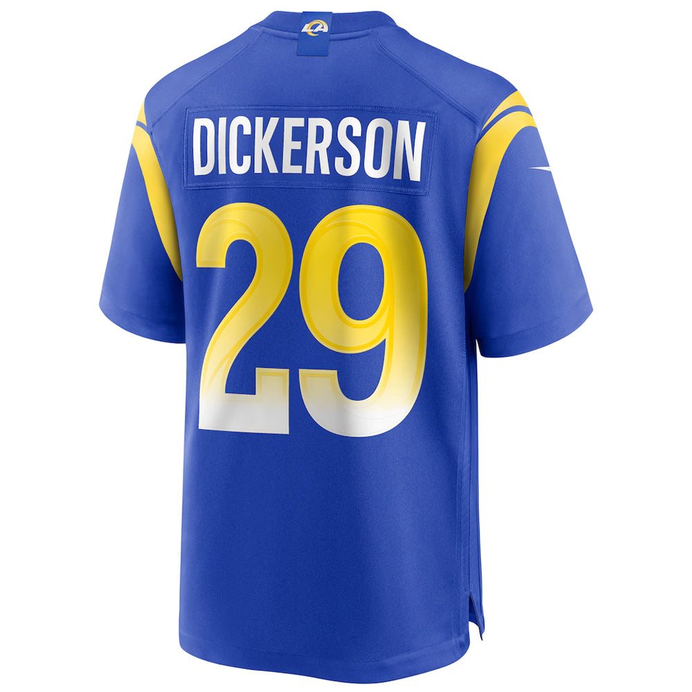 Pkot LA.Rams #29 Eric Dickerson Player Royal Home Game Stitched Jerseys