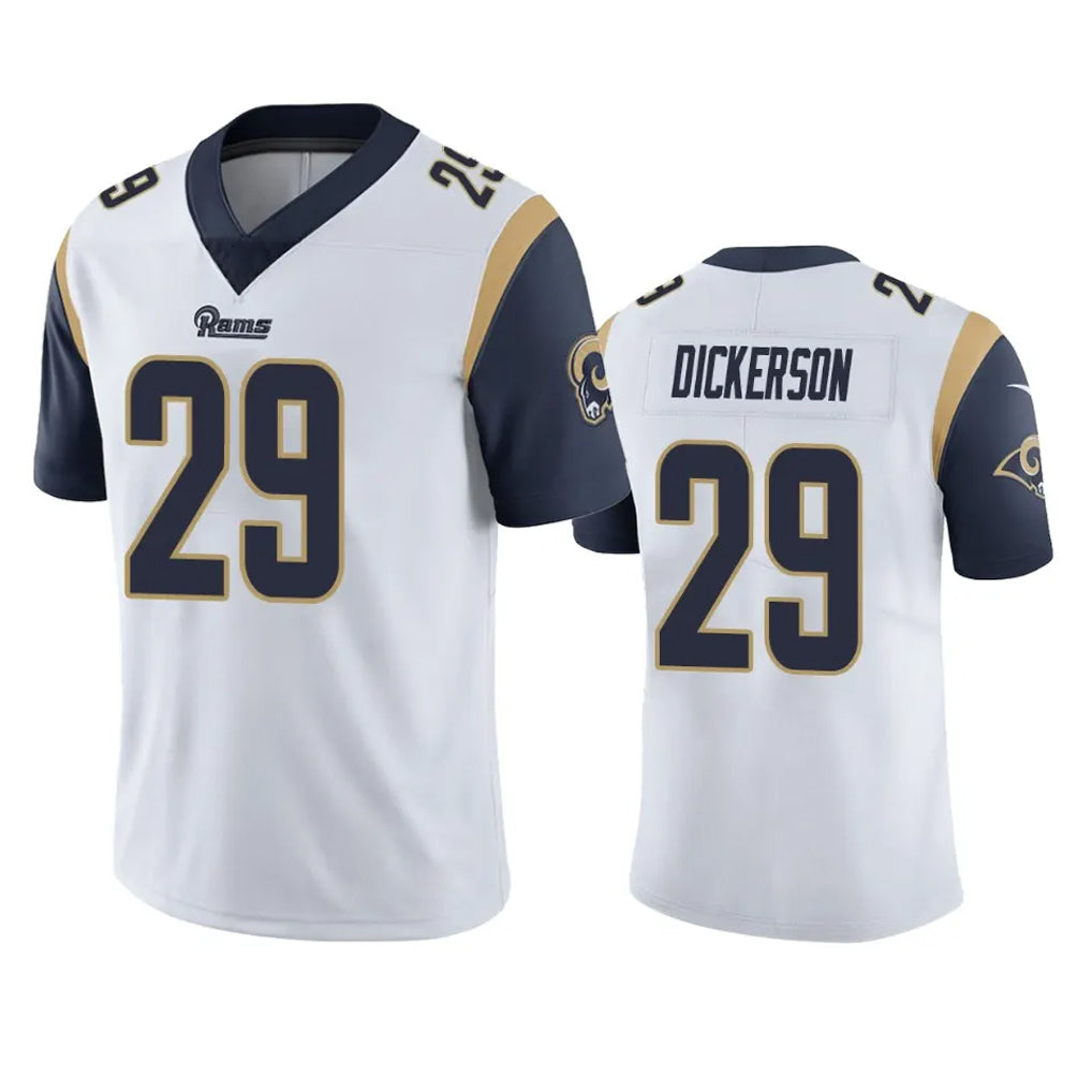 Yuxns LA.Rams #29 Eric Dickerson Player White Limited Vapor Untouchable Stitched Jerseys