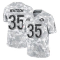 Yuxns LA.Rams #35 Jaylen Watson Player Arctic Camo Salute To Service Limited Game Stitched Jerseys