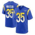 Yuxns LA.Rams #35 Jaylen Watson Player Royal Home Game Stitched Jerseys