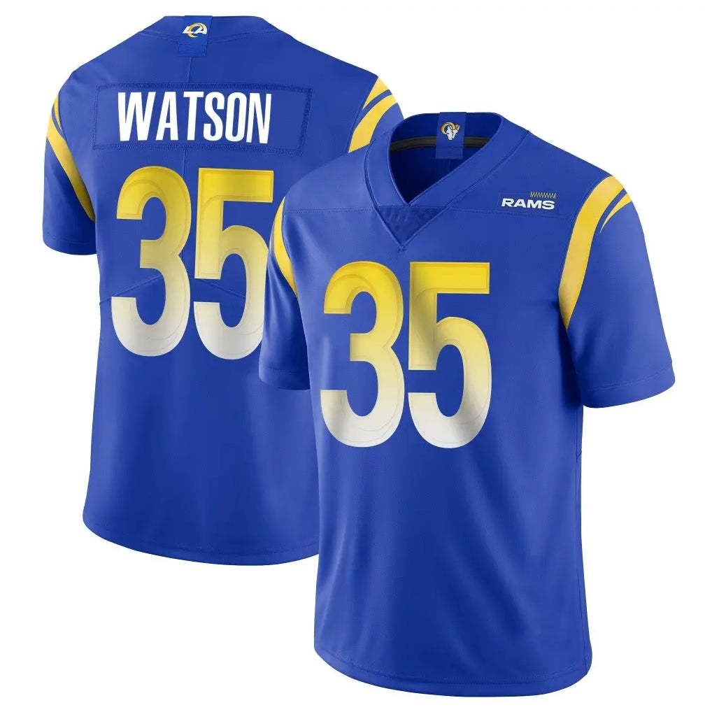 Yuxns LA.Rams #35 Jaylen Watson Player Royal Limited Vapor Untouchable Home Game Stitched Jerseys
