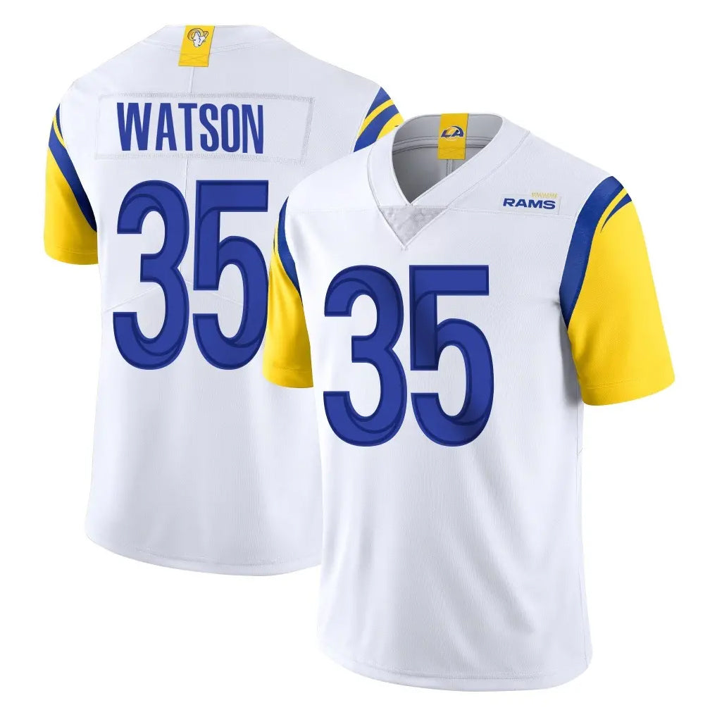 Yuxns LA.Rams #35 Jaylen Watson Player White Limited Vapor Untouchable Home Game Stitched Jerseys