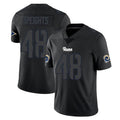 Yuxns LA.Rams #48 Omar Speights Player Black Impact Limited Home Game Stitched Jerseys