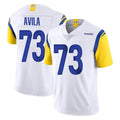 Yuxns LA.Rams #73 Steve Avila Player White Limited Vapor Untouchable Home Game Stitched Jerseys