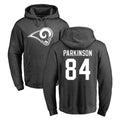 Yuxns LA.Rams #84 Colby Parkinson Player Gray Pullover Hoodie Limited Game Stitched Jerseys