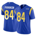 Yuxns LA.Rams #84 Colby Parkinson Player Royal Home Game Stitched Jerseys