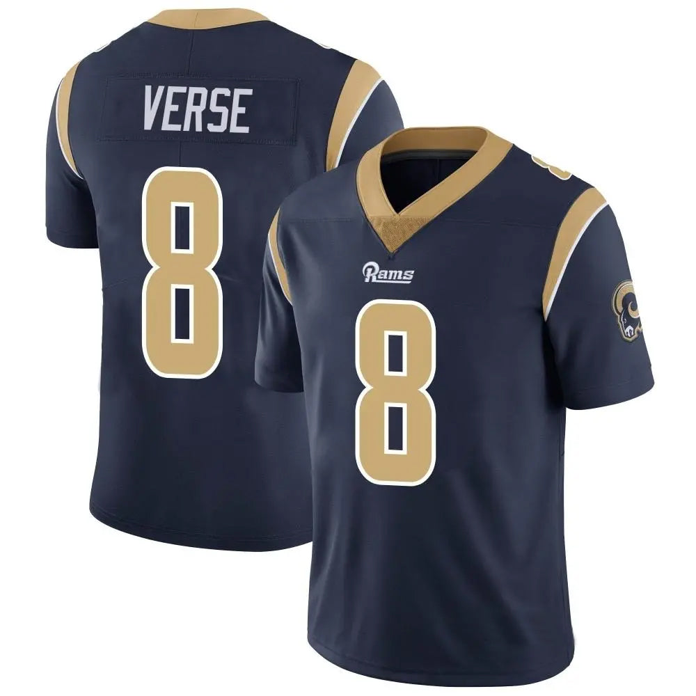 Yuxns LA.Rams #8 Jared Verse Player Arctic Camo Salute to Service Limited Stitched Jerseys