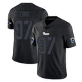 Yuxns LA.Rams #97 Poona Ford Player Black Impact Limited Home Game Stitched Jerseys