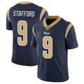 Yuxns LA.Rams #9 Matthew Stafford Player Navy Limited Vapor Untouchable Home Game Stitched Jerseys