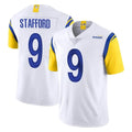 Yuxns LA.Rams #9 Matthew Stafford Player White Limited Vapor Untouchable Home Game Stitched Jerseys