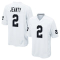 Yuxns LV.Raiders #2 Ashton Jeanty Player White Home Game Stitched Jerseys