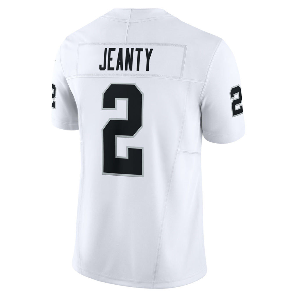 Yuxns LV.Raiders #2 Ashton Jeanty Player Whtie Vapor F.U.S.E. Limited Stitched Jerseys
