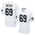 Yuxns LV.Raiders #69 Adam Butler Player White Home Game Stitched Jerseys