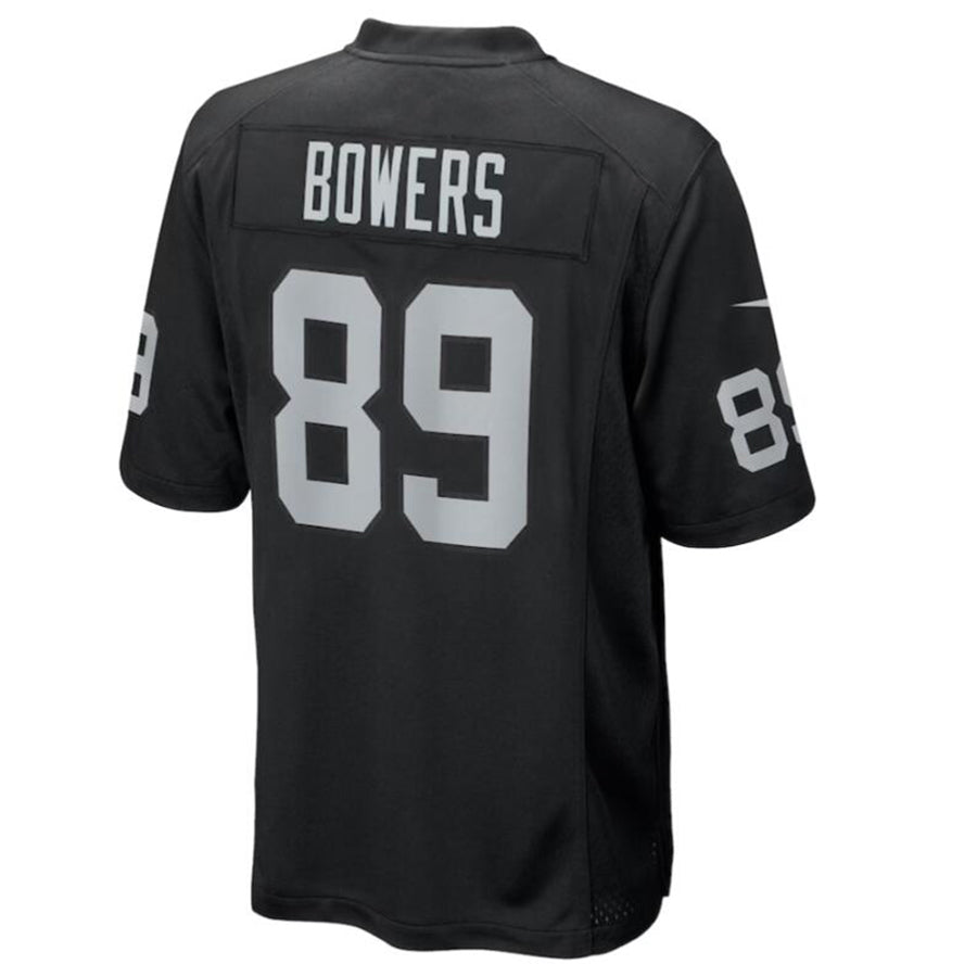 Yuxns LV.Raiders #89 Brock Bowers Black 2024 Draft First Round Pick Player Game Jersey Stitched Jerseys
