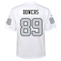 Yuxns LV.Raiders #89 Brock Bowers Player White Alternate Game Stitched Jerseys