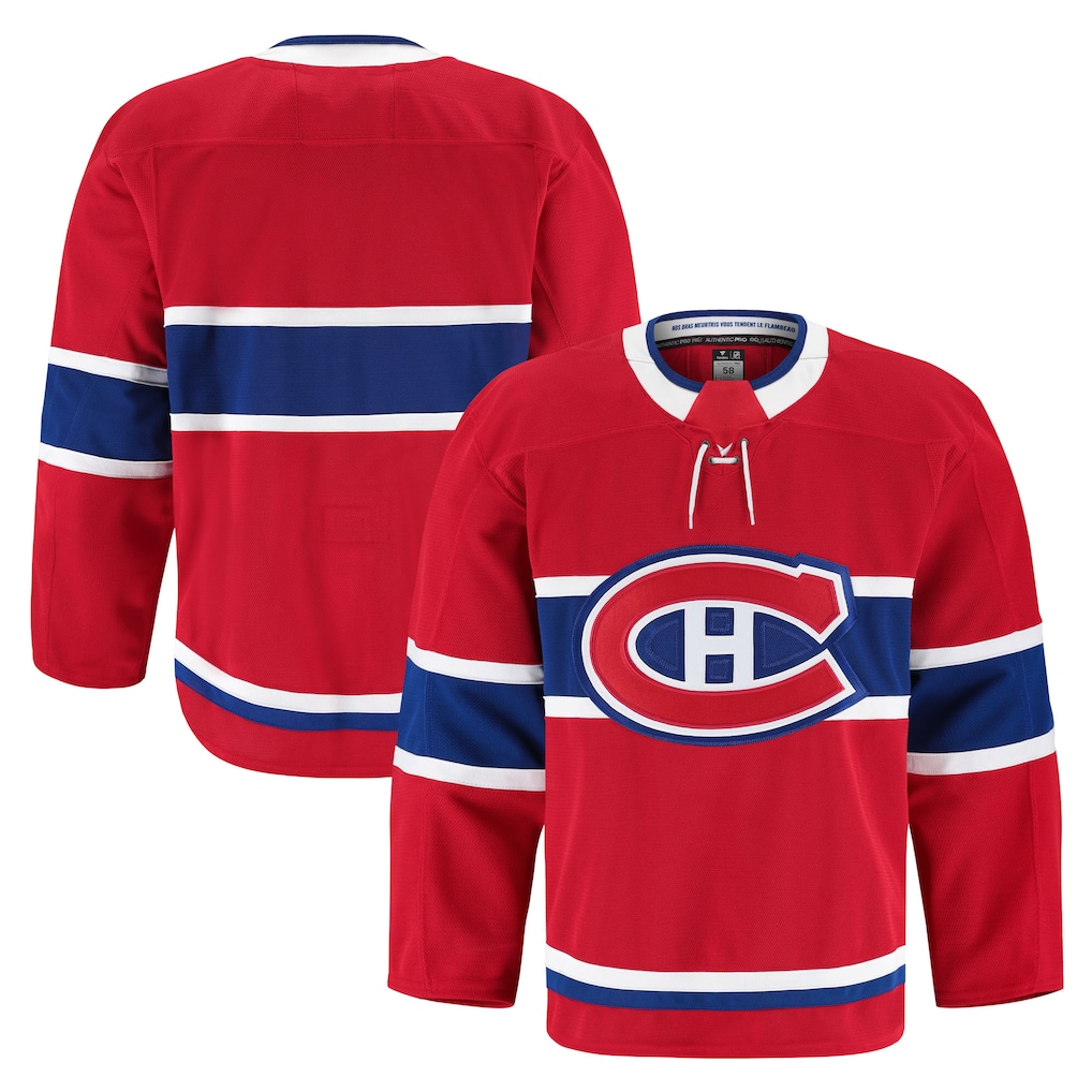 Yuxns M.Canadiens Red Home Authentic Pro Jerseys