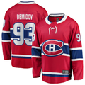 Yuxns M.Canadiens #93 Ivan Demidov Red Home Breakaway Jerseys