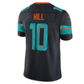 Yuxns M.Dolphins #10 Tyreek Hill Player Blue Rivalries Collection Vapor Limited Stitched Jerseys