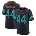 Yuxns M.Dolphins #44 Chop Robinson Player Pitch Blue Rivalries Collection Game Stitched Jerseys
