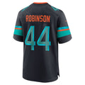 Yuxns M.Dolphins #44 Chop Robinson Player Pitch Blue Rivalries Collection Game Stitched Jerseys
