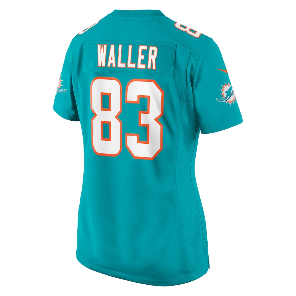 Yuxns M.Dolphins #83 Darren Waller Aqua Team Game Stitched Jerseys