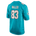 Yuxns M.Dolphins #83Darren Waller Aqua Team Game Stitched Jerseys