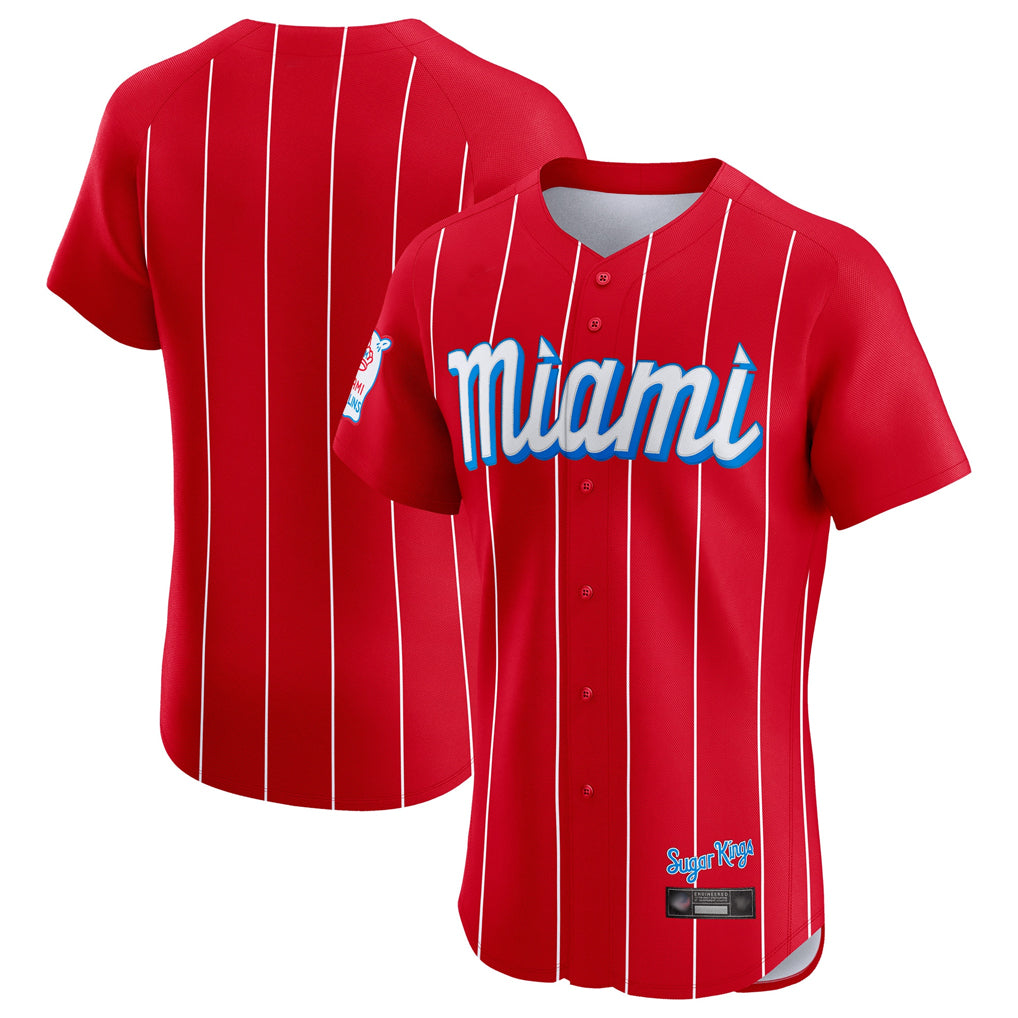 Yuxns M.Marlins ## Marlins Blank Player Red City Connect Home Limited Elite Stitched Jerseys