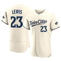 Yuxns M.Twins #23 Royce Lewis Player Cream Home Limited Elite Stitched Jerseys