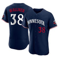 Yuxns M.Twins #38 Matt Wallner Player Navy Replica Home Limited Elite Stitched Jerseys