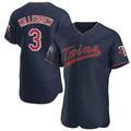 Yuxns M.Twins #3 Harmon Killebrew Player Navy 60th Home Limited Elite Stitched Jerseys