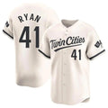 Yuxns M.Twins #41 Joe Ryan Player Cream Home Limited Stitched Jerseys