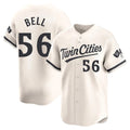 Yuxns M.Twins #56 Josh Bell Player Cream Home Limited Stitched Jerseys