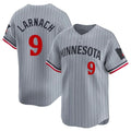 Yuxns M.Twins #9 Trevor Larnach Player Gray Home Limited Stitched Jerseys
