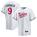Yuxns M.Twins #9 Trevor Larnach Player White Home Game Stitched Jerseys