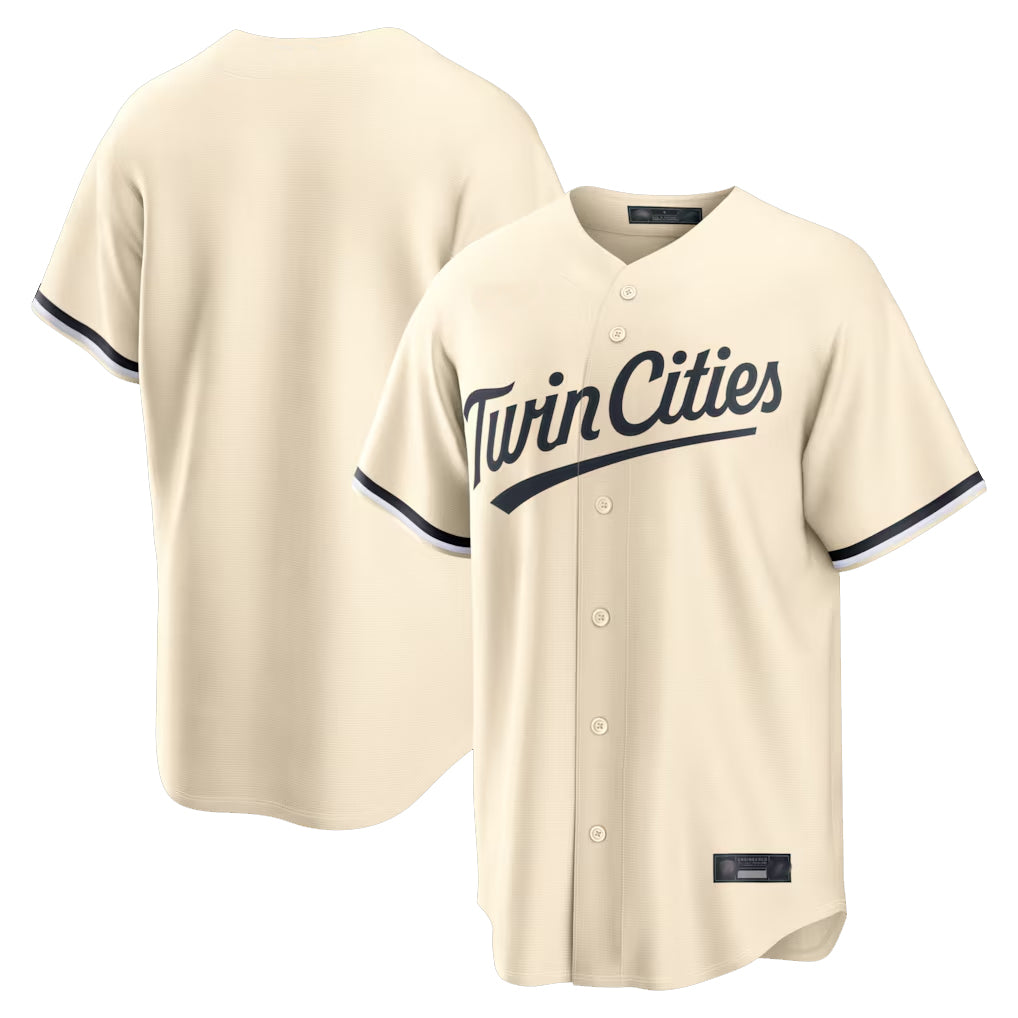 Yuxns M.Twins ## Twins Blank Player Cream Game Limited Home Stitched Jerseys